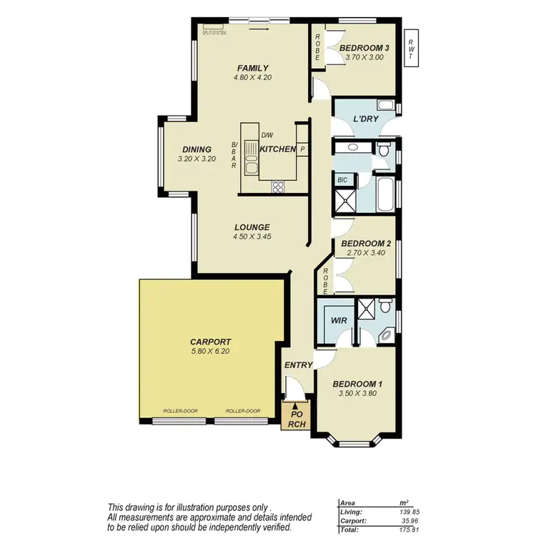 Floorplan of Homely house listing, 7 Alexios Court, Munno Para West SA 5115