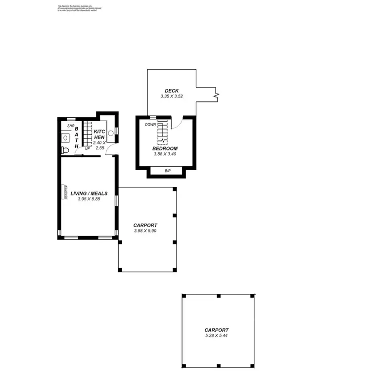 Floorplan of Homely house listing, 38 Avenue Road, Stirling SA 5152