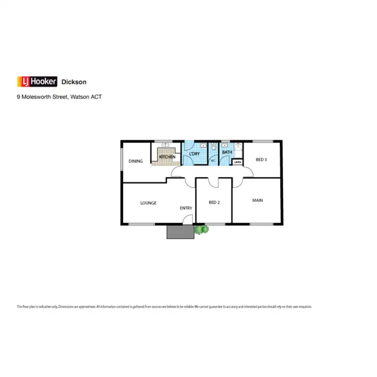 Floorplan of Homely house listing, 9 Molesworth Street, Watson ACT 2602