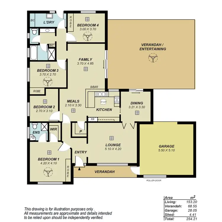 Floorplan of Homely house listing, 14 Southwark Avenue, Salisbury Heights SA 5109