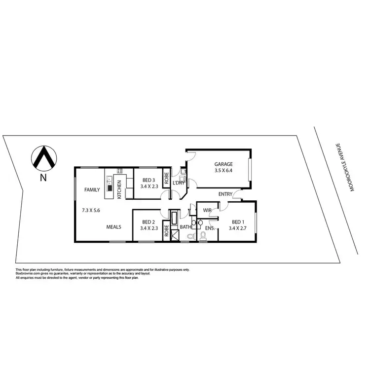Floorplan of Homely house listing, 42 Moorookyle Avenue, Tarneit VIC 3029