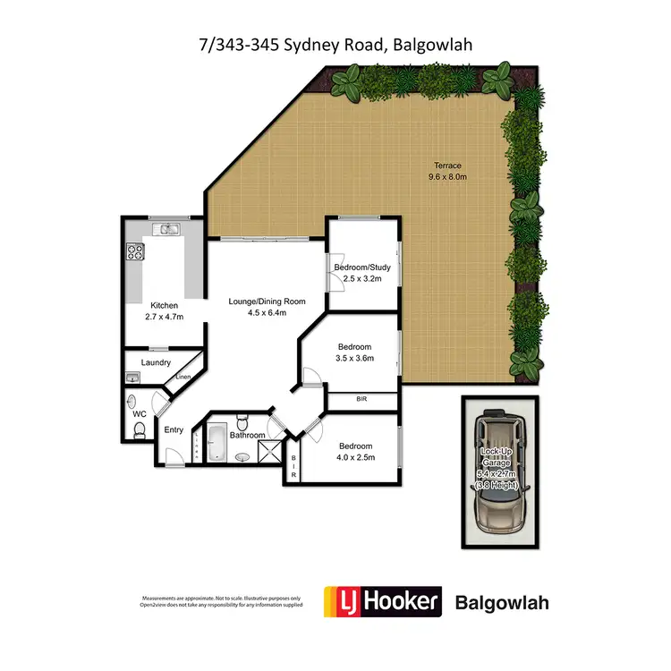 Floorplan of Homely apartment listing, 7/343 Sydney Road, Balgowlah NSW 2093