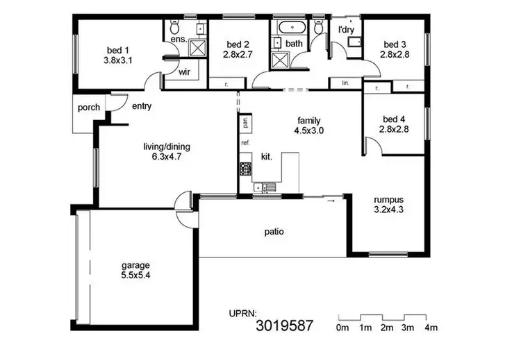 Floorplan of Homely house listing, Address available on request