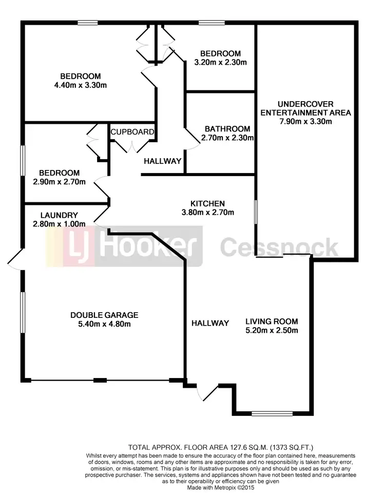 Floorplan of Homely house listing, 5 Michael Street, Cessnock NSW 2325