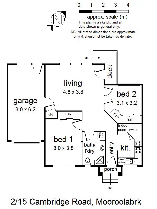 Floorplan of Homely house listing, 2/15 Cambridge Road, Mooroolbark VIC 3138
