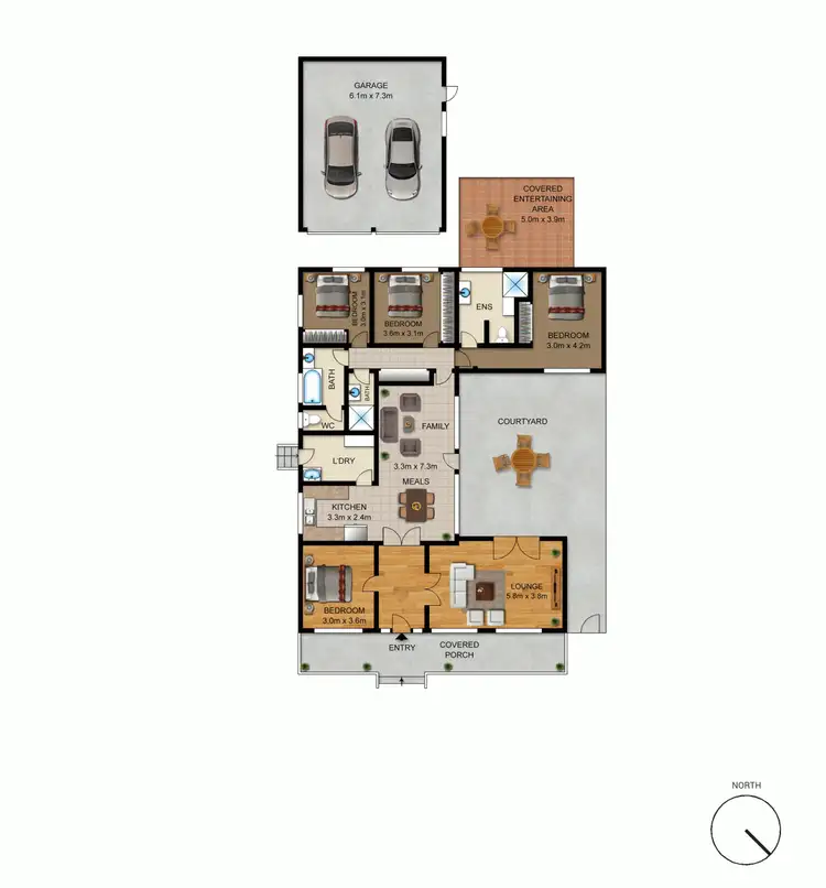 Floorplan of Homely house listing, 40 Wagga Street, Farrer ACT 2607