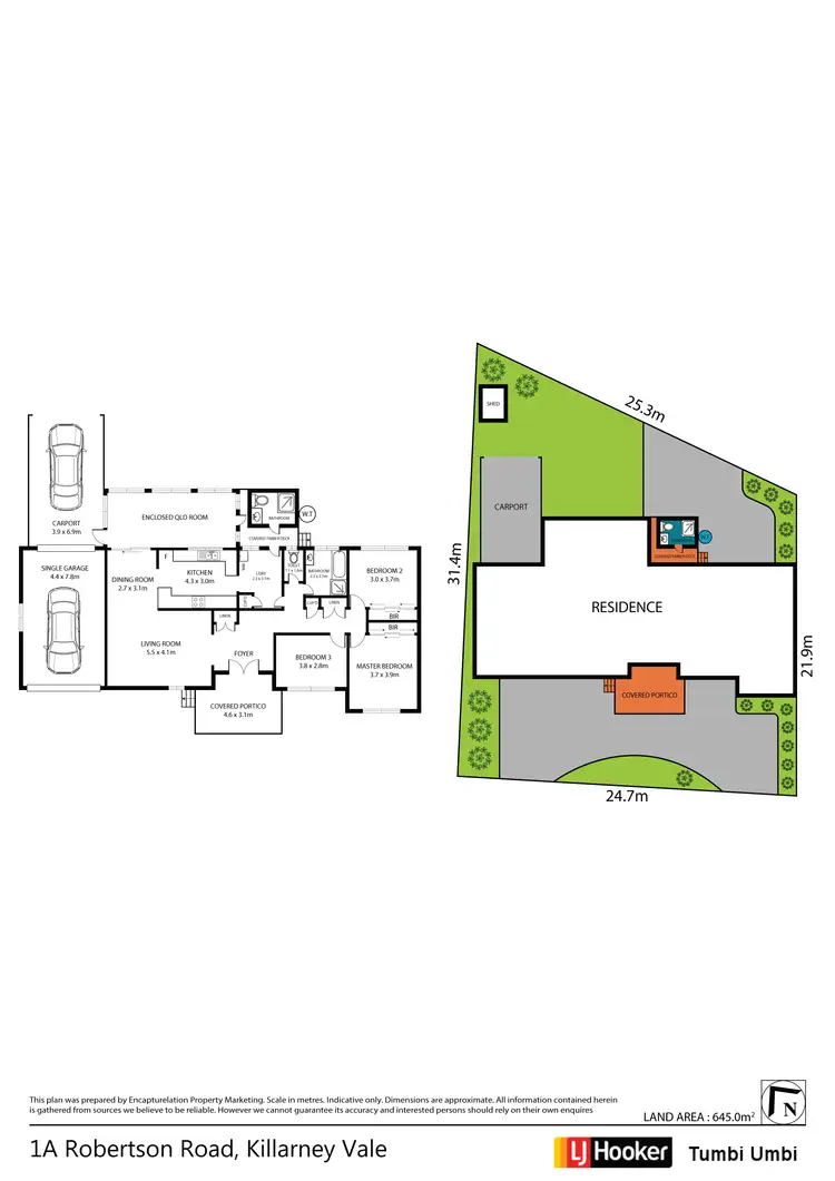 Floorplan of Homely house listing, 1A Robertson Road, Killarney Vale NSW 2261