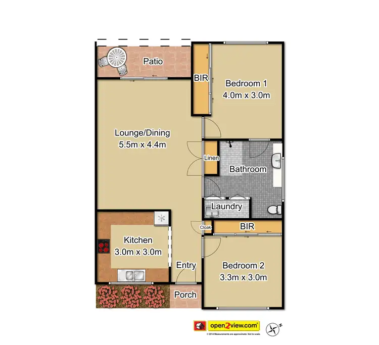 Floorplan of Homely apartment listing, Address available on request