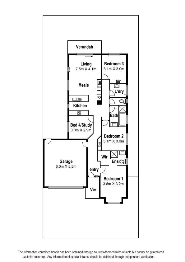 Floorplan of Homely house listing, 5 Atwood Street, Doreen VIC 3754