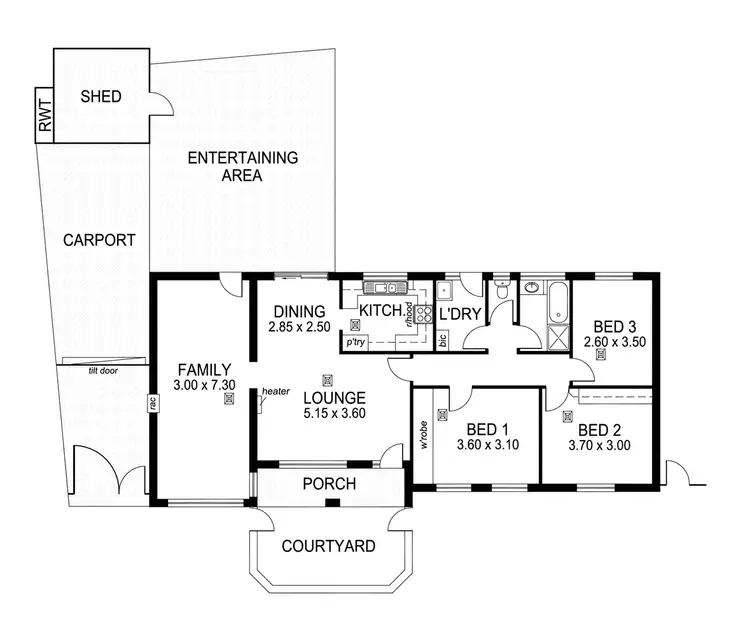 Floorplan of Homely house listing, 8/6 Parson Street, Sturt SA 5047