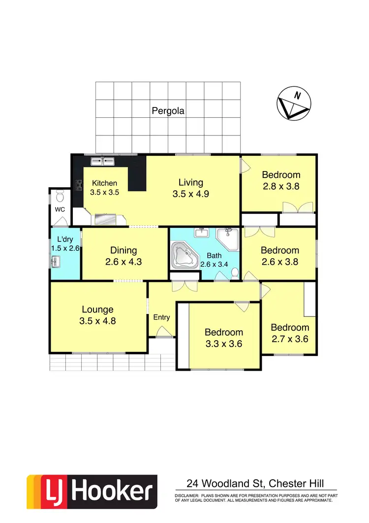 Floorplan of Homely house listing, 24 Woodland Road, Chester Hill NSW 2162