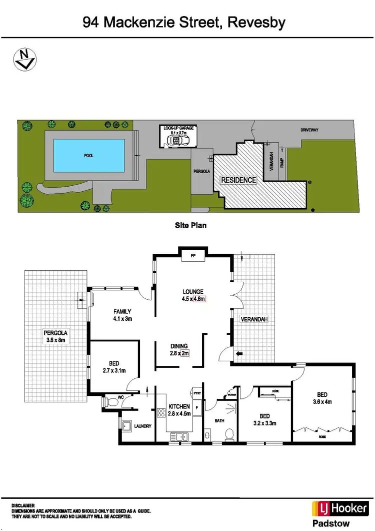 Floorplan of Homely house listing, 94 MacKenzie Street, Revesby NSW 2212