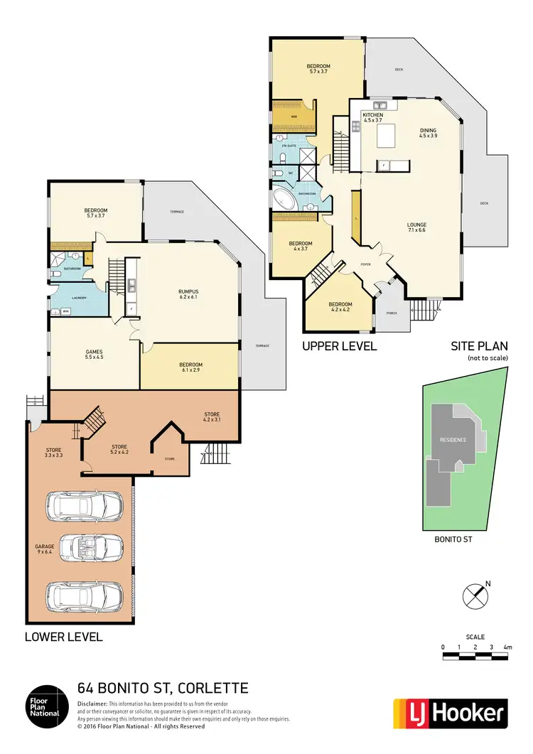Floorplan of Homely house listing, 64 Bonito Street, Corlette NSW 2315