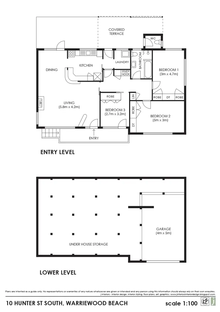 Floorplan of Homely house listing, 10 Hunter Street South, Warriewood NSW 2102
