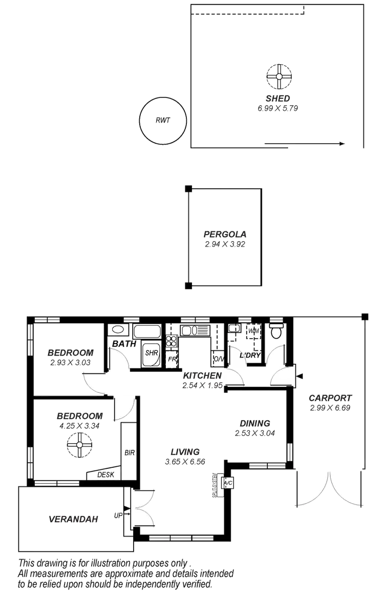 Floorplan of Homely house listing, 28 Waninga Drive, Holden Hill SA 5088