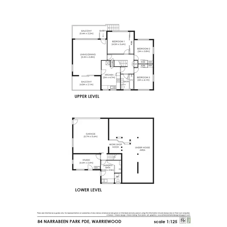 Floorplan of Homely house listing, 84 Narrabeen Park Parade, Warriewood NSW 2102