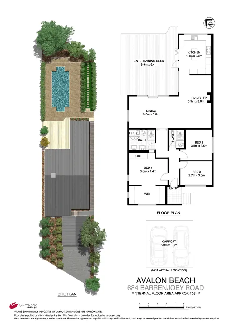 Floorplan of Homely house listing, 684 Barrenjoey Road, Avalon Beach NSW 2107