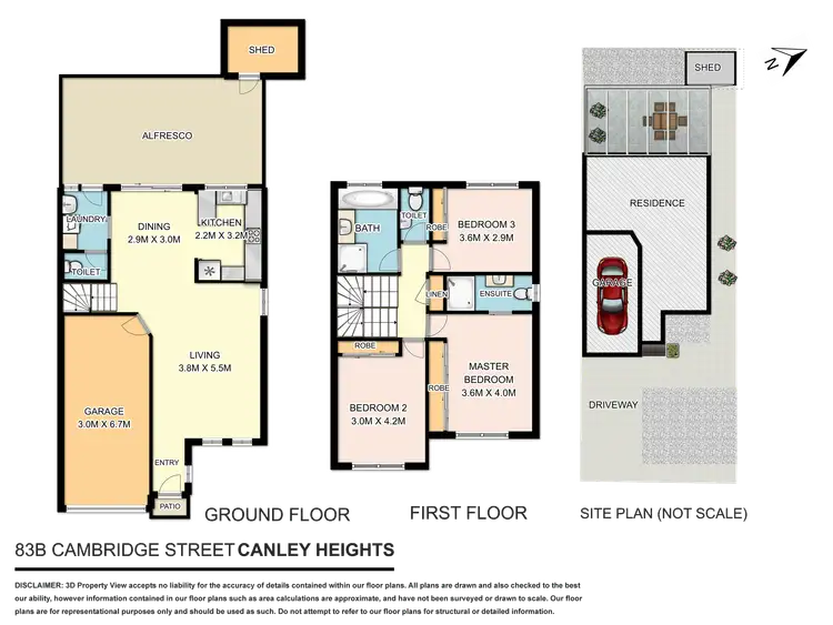 Floorplan of Homely semi-detached listing, 11/83B Cambridge Street, Canley Heights NSW 2166