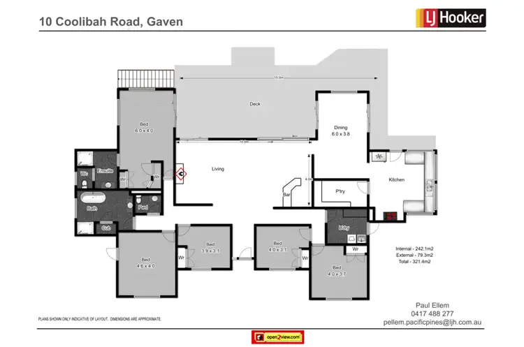 Floorplan of Homely house listing, 10 Coolibah Road, Gaven QLD 4211
