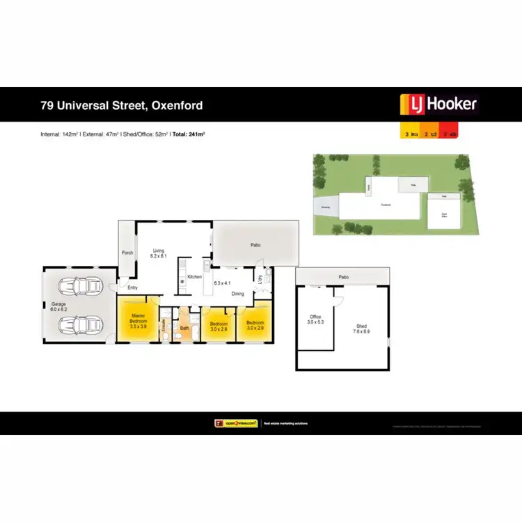 Floorplan of Homely house listing, 79 Universal Street, Oxenford QLD 4210