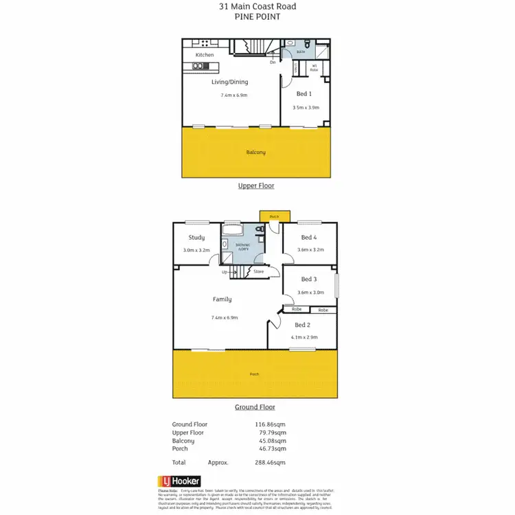 Floorplan of Homely house listing, 31 Main Coast Road, Pine Point SA 5571