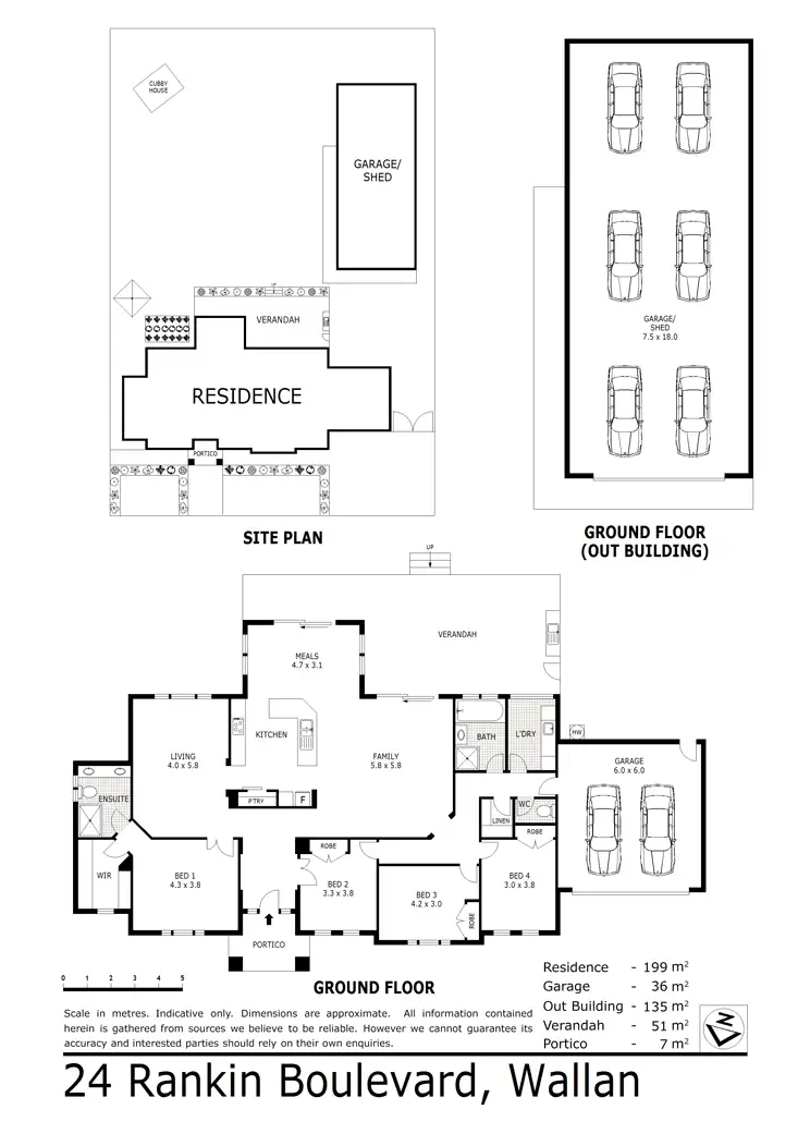 Floorplan of Homely house listing, 24 Rankin Boulevard, Wallan VIC 3756