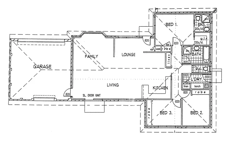 Floorplan of Homely unit listing, 2/3 Joyce Street, Boronia VIC 3155