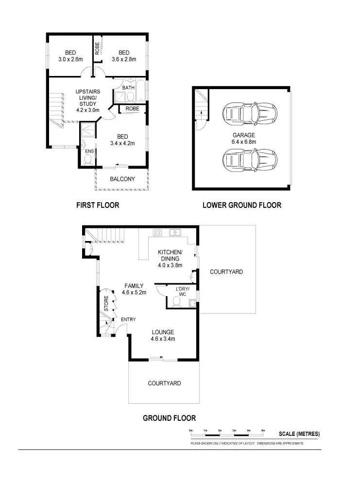 Floorplan of Homely townhouse listing, 1/11 Seventh Avenue, Campsie NSW 2194