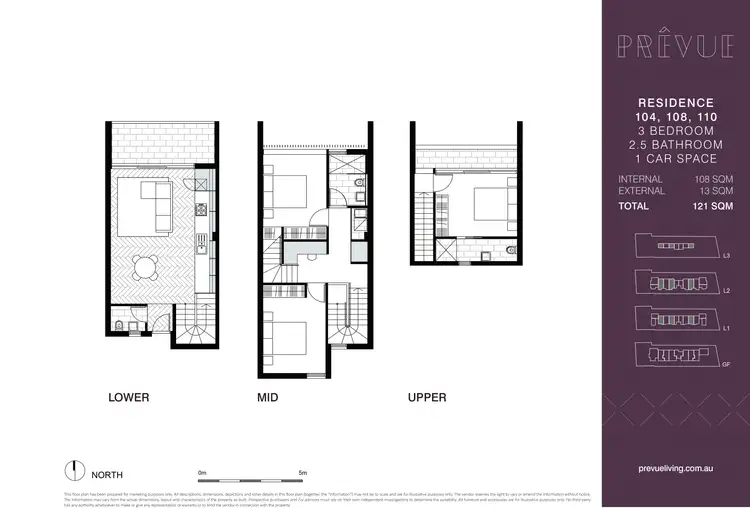 Floorplan of Homely apartment listing, 105/114-116 The Boulevarde, Dulwich Hill NSW 2203