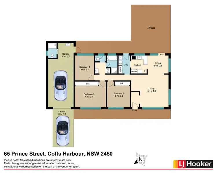 Floorplan of Homely house listing, 65 Prince Street, Coffs Harbour NSW 2450