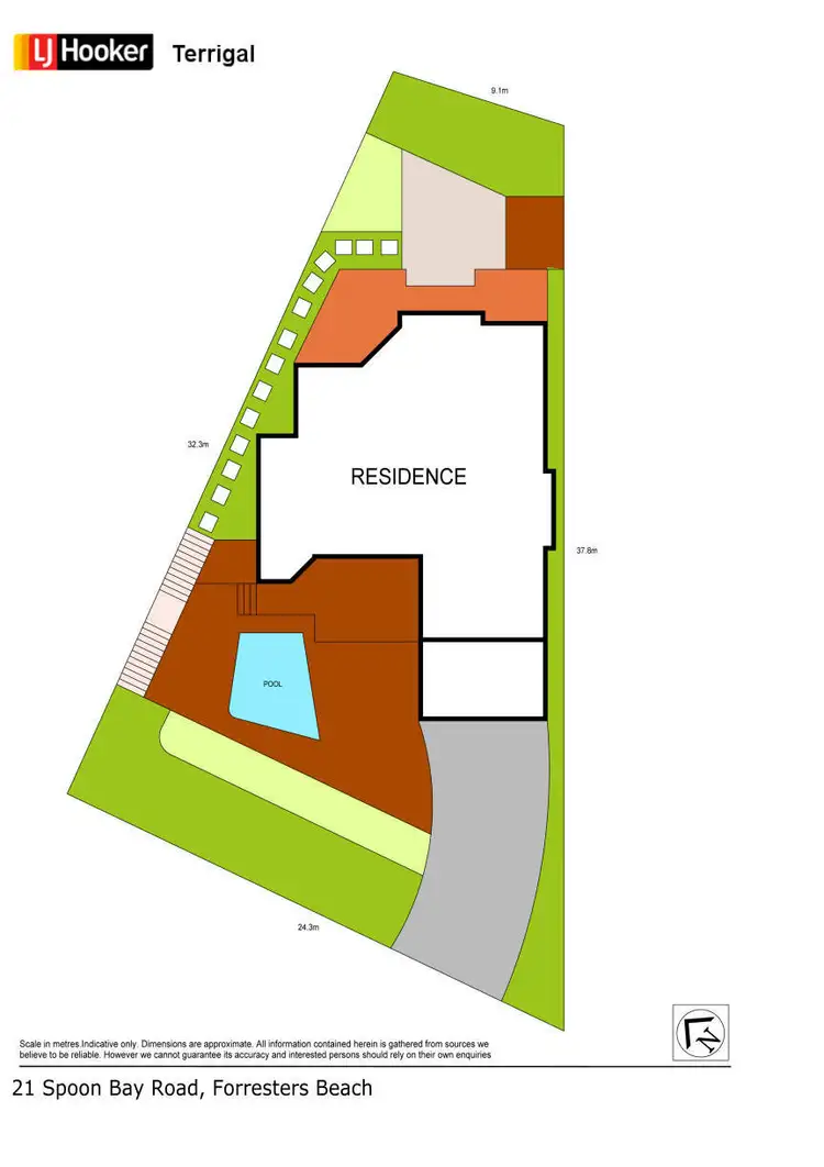 Floorplan of Homely house listing, 21 Spoon Bay Road, Forresters Beach NSW 2260
