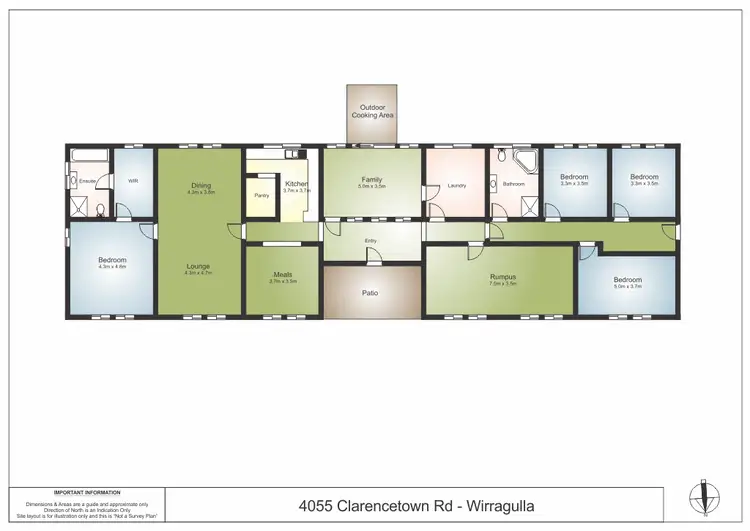 Floorplan of Homely rural property listing, 4055 Clarence Town Road, Dungog NSW 2420