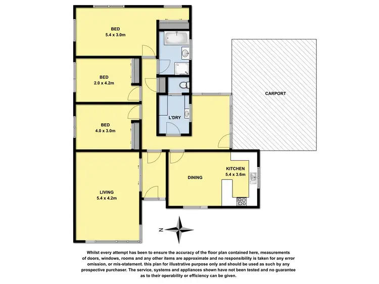 Floorplan of Homely house listing, 88 Main Street, Elliminyt VIC 3250