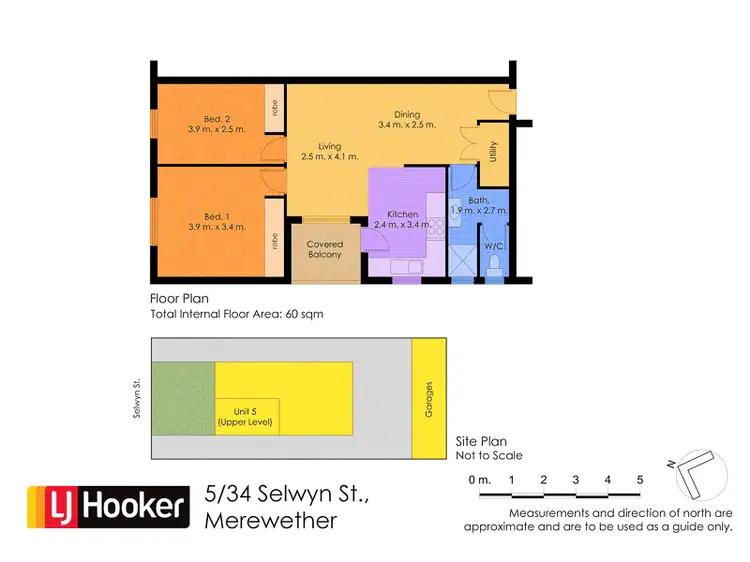 Floorplan of Homely unit listing, 5/34 Selwyn Street, Merewether NSW 2291