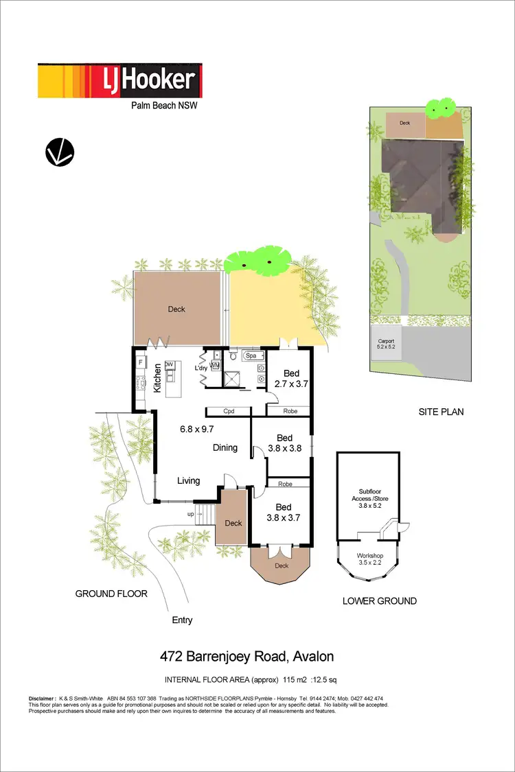 Floorplan of Homely house listing, 472 Barrenjoey Road, Avalon Beach NSW 2107