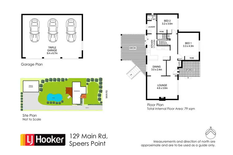 Floorplan of Homely house listing, 129 Main Road, Speers Point NSW 2284