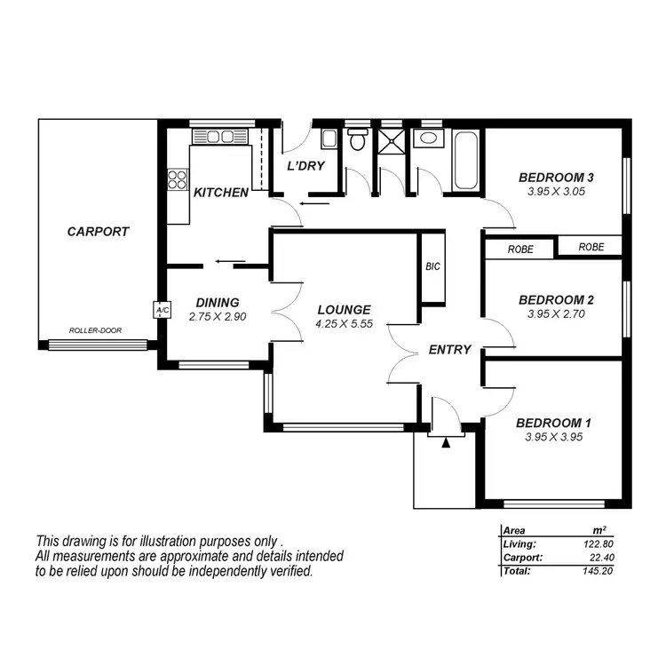 Floorplan of Homely house listing, 4 Maru Court, Para Hills SA 5096