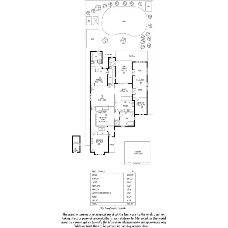 Floorplan of Homely house listing, 30 Young Street, Parkside SA 5063