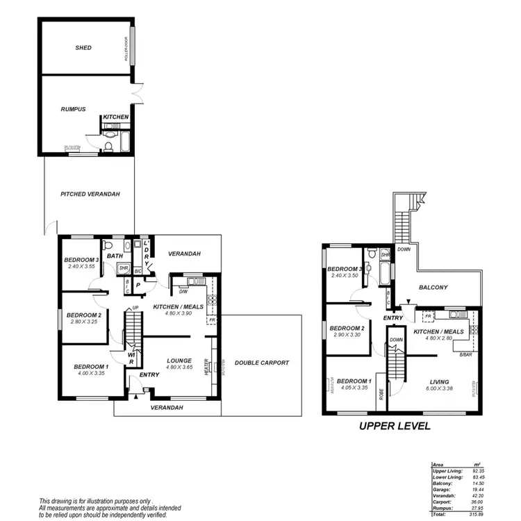 Floorplan of Homely house listing, 21 Valley View Drive, Highbury SA 5089