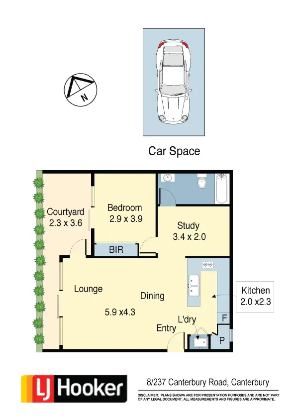 Floorplan of Homely apartment listing, 8/237 Canterbury Road, Canterbury NSW 2193