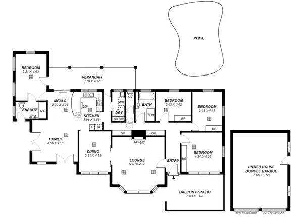 Floorplan of Homely house listing, 34 Crompton Drive, Wattle Park SA 5066