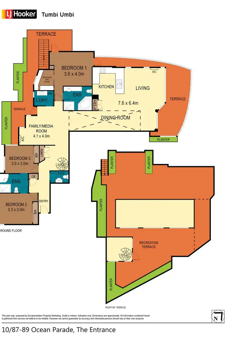 Floorplan of Homely apartment listing, 10/87-89 Ocean Pde, The Entrance NSW 2261