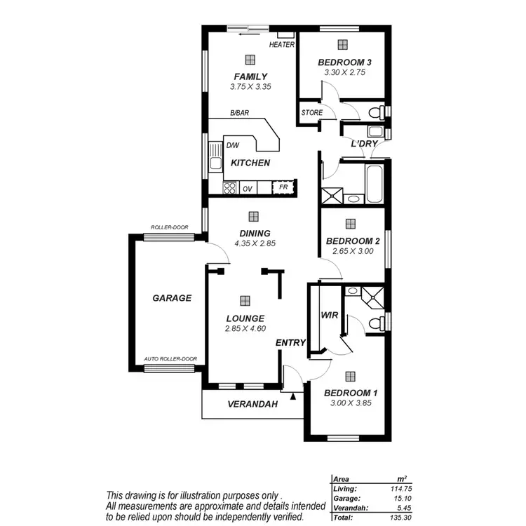 Floorplan of Homely house listing, 34 Queensborough Avenue, Hillcrest SA 5086
