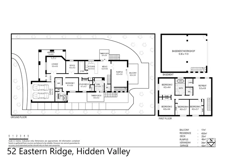 Floorplan of Homely house listing, 52 Eastern Ridge, Hidden Valley VIC 3756