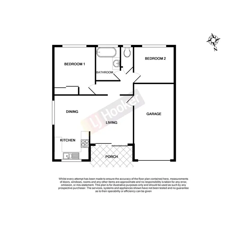 Floorplan of Homely apartment listing, 1/37 Vera Street, Greenslopes QLD 4120