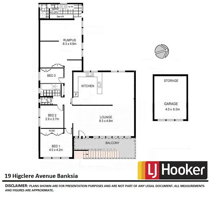 Floorplan of Homely house listing, 19 Highclere Avenue, Banksia NSW 2216