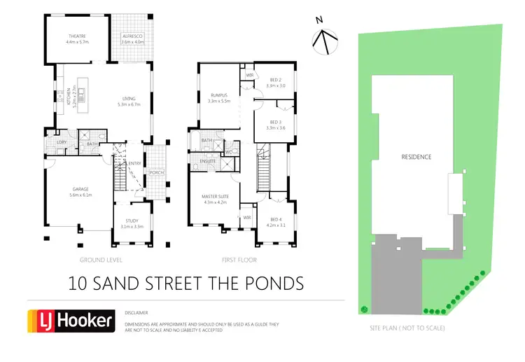 Floorplan of Homely house listing, 10 Sand Street, The Ponds NSW 2769