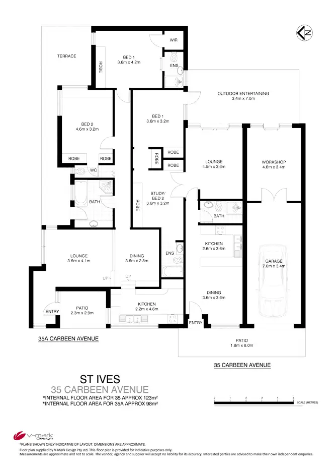 Floorplan of Homely house listing, 35 Carbeen Avenue, St Ives NSW 2075