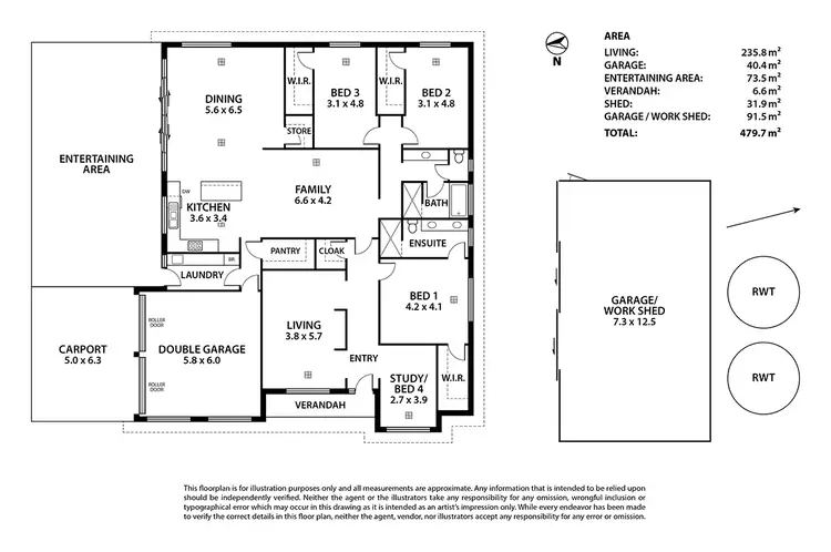 Floorplan of Homely house listing, 20C Roper Road, Strathalbyn SA 5255
