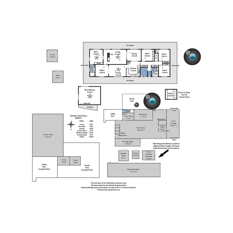 Floorplan of Homely house listing, 89A Main North Road, Hewett SA 5118